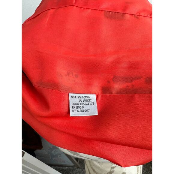 Anthracite Women's Abstract Modern Art Paint Splatter Jacket Size 6 - Picture 9 of 9